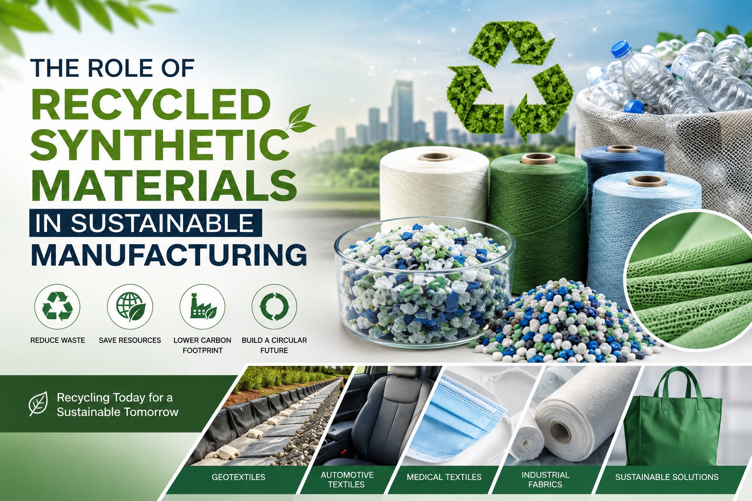 The Role of Recycled Synthetic Materials in Sustainable Manufacturing